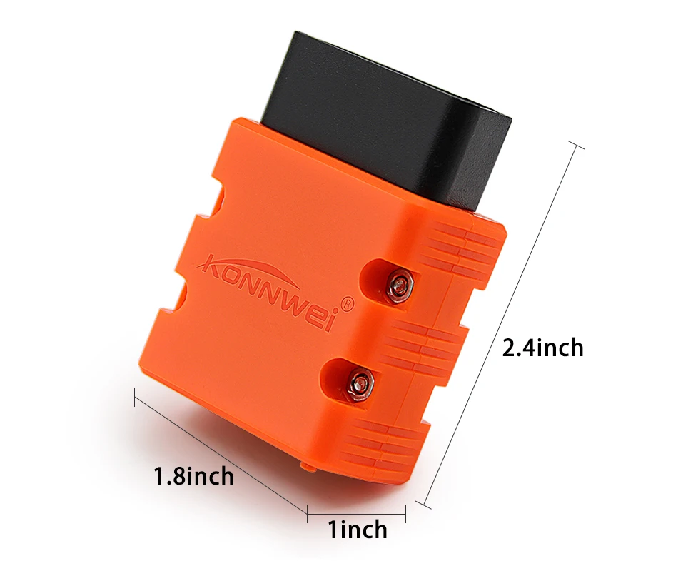 Сканер ELM327 V1.5 PIC18F25K80 WIFI KW902 Konnwei elm 327 OBD2 работает на Android/IOS как диагностический