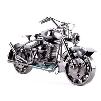 

TOP COOL ART - Vintage METAL Pure hand Retro iron Classic motorcycle model --HOME office BAR RETRO TOP Decor art