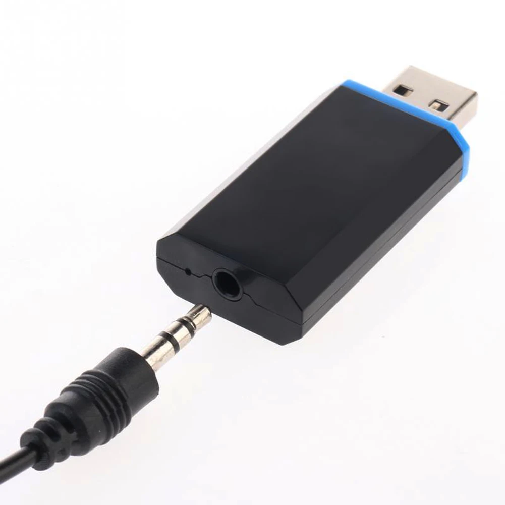 Mini USB Bluetooth аудио приемник мм 3,5 мм аудио кабель черный беспроводной Трансмиссия практические телефон интимные аксессуары Высокое качество