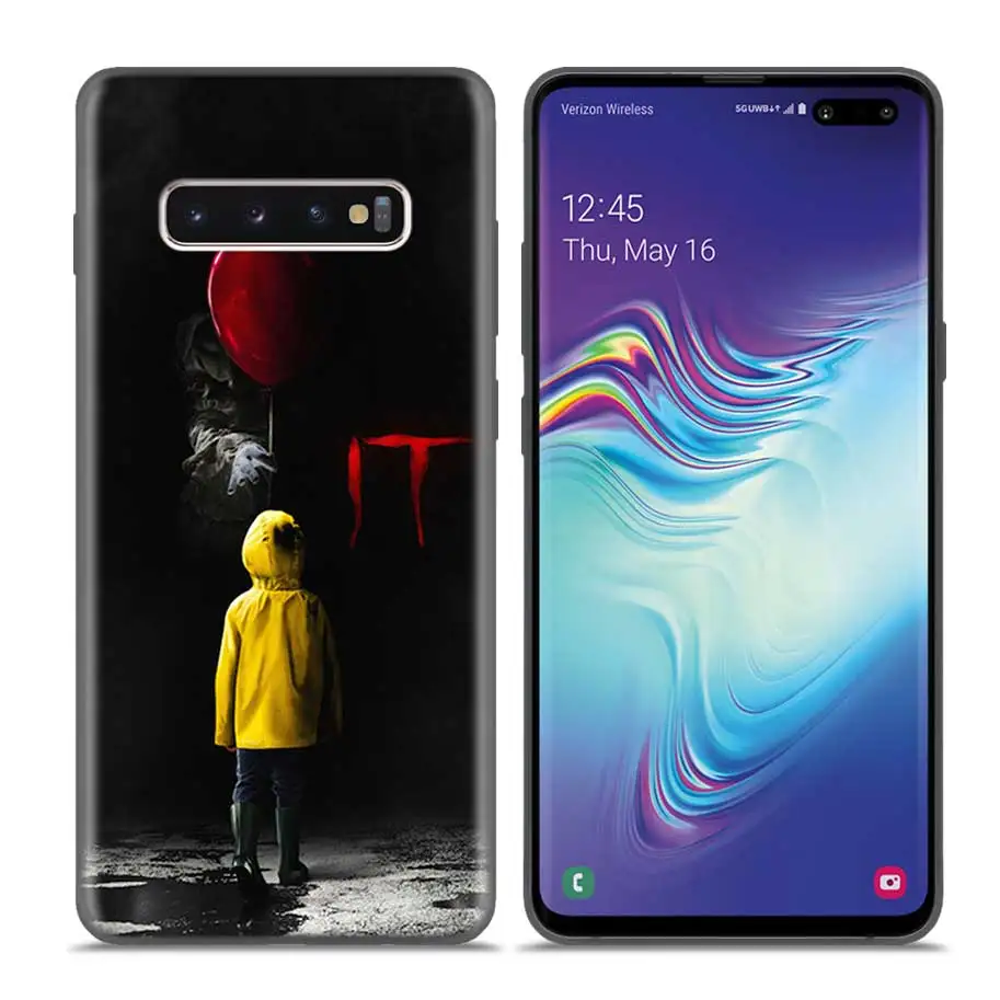 Чехол Capas Coque для samsung Galaxy S10 S9 S8 Plus 5G A30 A50 A70 A40 A20 Note 8 9 10 чехол с изображением клоуна - Цвет: AS-001