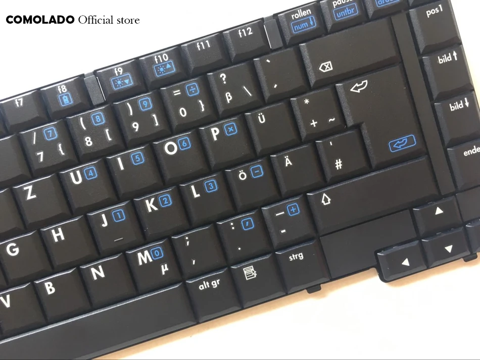 GR Germany Laptop keyboard for HP 6710B 6710S 6715B 6715S 6517S 6715 6712 6735s black keyboard GR Layout (2)