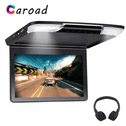 Caroad 11,6 дюймов Автомобильный откидной потолочный монитор на крышу с полным экраном 1920*1080 MP5 плеер HDMI USB SD ИК fm-передатчик