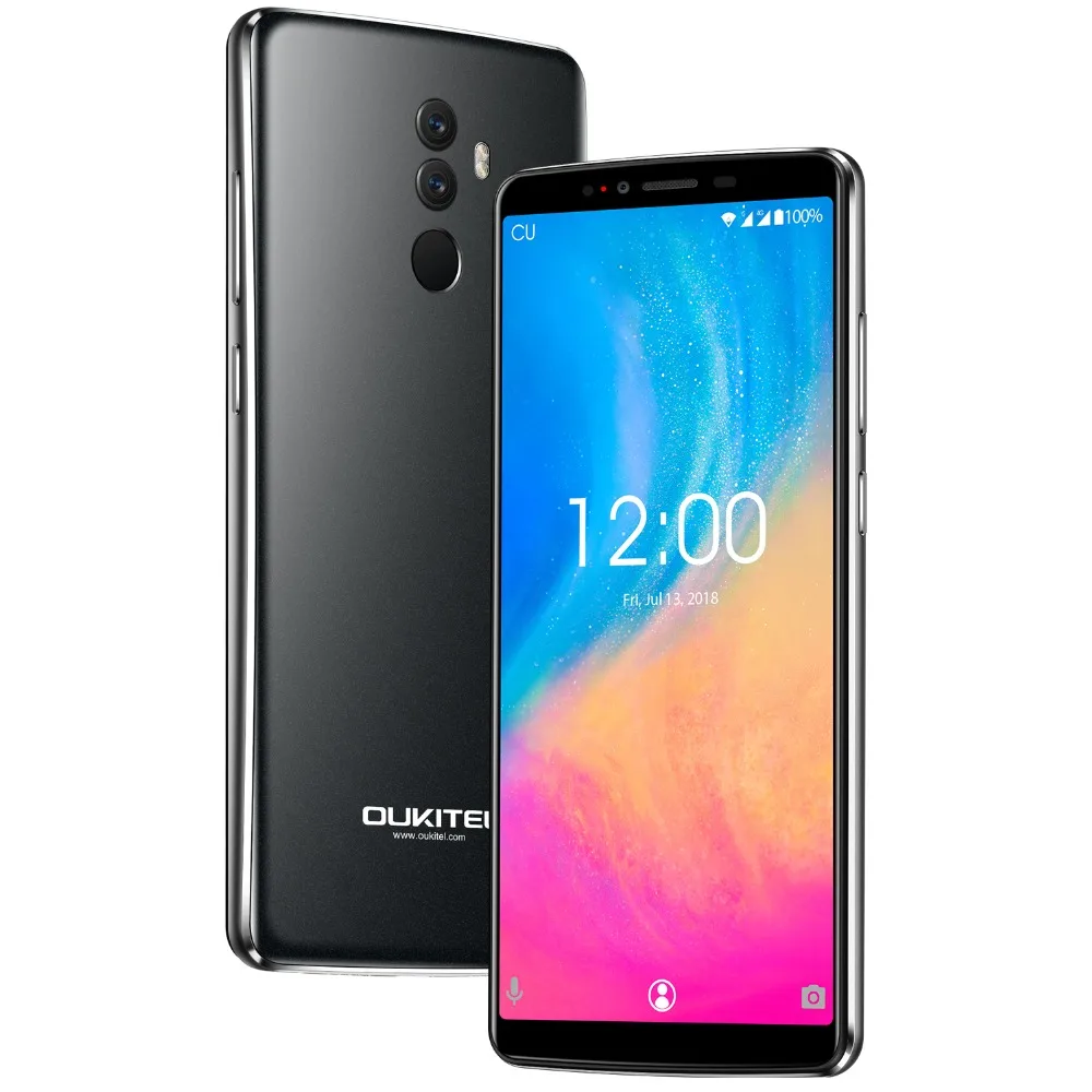 Бесплатная случае OUKITEL K8 MTK6750T Octa Core 6 0 дюйма Face ID Смартфон Android 8 13MP двойной камеры 4