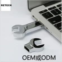Гаечные ключи инструмент Металл Флеш накопитель USB Flash 8 ГБ 16 ГБ 32 ГБ 64 г карту флэш-памяти с интерфейсом usb флэш-диск memroy карты флэш- карты памяти USB флэш-накопитель