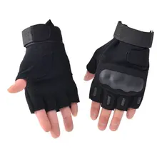 Охота Рыбалка тактические перчатки Военные Армия перчатки для страйкбола Спорт на открытом воздухе стрельба Painball панцири защиты костяшки Прихватки для мангала