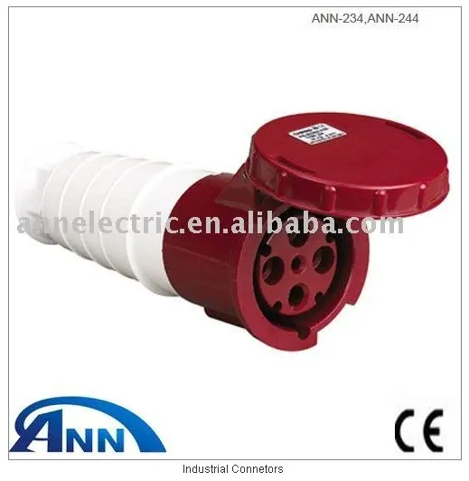 

Industrial Connetors,ANN-234, 380-415V,63A, industrial plugs