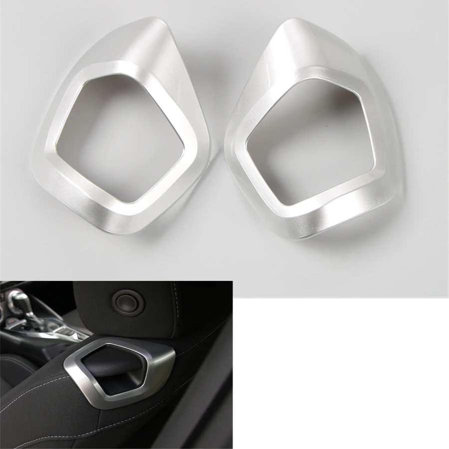 

Подходит для Chevrolet Camaro 2017 + ABS автомобильное сидение сзади ручная Регулировка ручки Обшивка Рамы авто-Стайлинг ободок 4 цвета в наличии