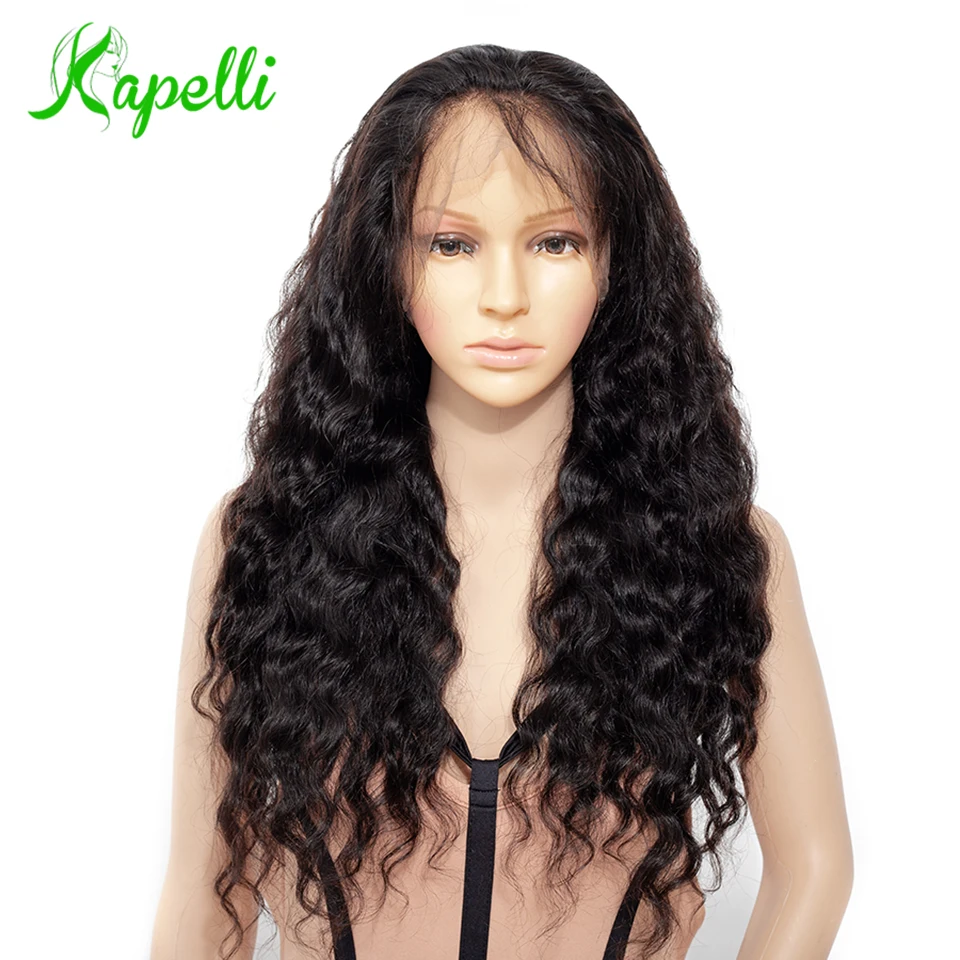 

Loose Wave Glueless Full Lace Wigs Human Hair With Baby Hair 150% Density NC Brazilian Remy Hair Full Lace Wigs For Black Women