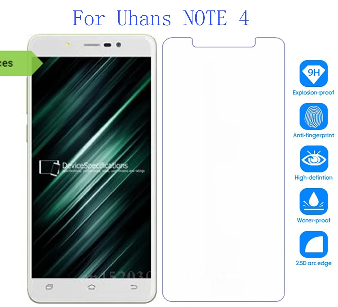 Защитная пленка для экрана Uhans NOTE 4 I8 PRO Закаленное стекло смартфонов крышка ForUhans