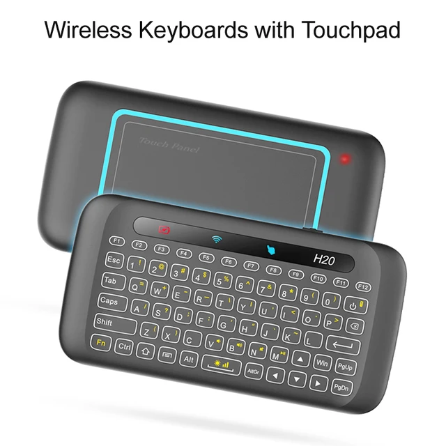 Cheap Universal Remote Control 2.4G Backlit Air Mouse with Large Touchpad Mini Keyboard for Smart TV Box Mini PC Samsung LG TV Cheap Universal Remote Control 2.4G Backlit Air Mouse with Large Touchpad Mini Keyboard for Smart TV Box Mini PC Samsung LG TV