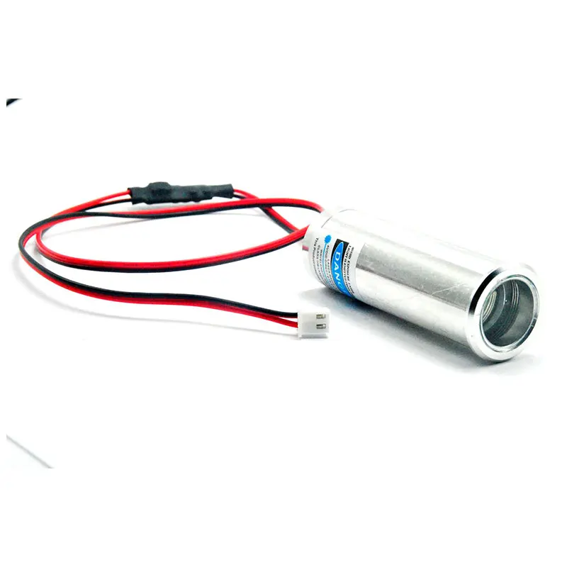 3,6-4,2 V 405nm 250 mW фиолетовый/синий фиолетовый лазерный модуль точка толстый луч бар KTV для ди-джеев, сценическое освещение 22x70 мм