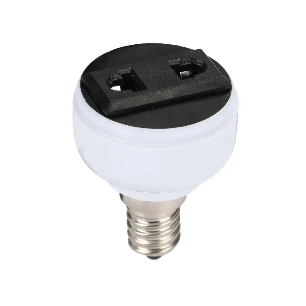 Durable Lamp Adapter E14 To Two Pin Socket Household Durable Lamp Adapter E14 To Two Pin Socket Household