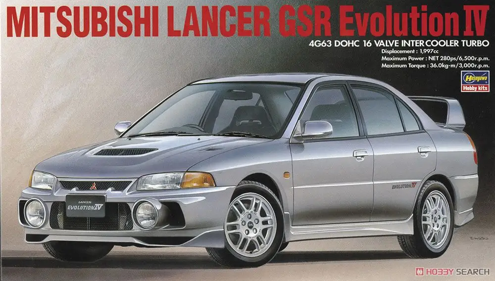 1/24 MITSUBISHI LANCER GSR EVOLUTION 20257|Наборы для сборки моделей| |