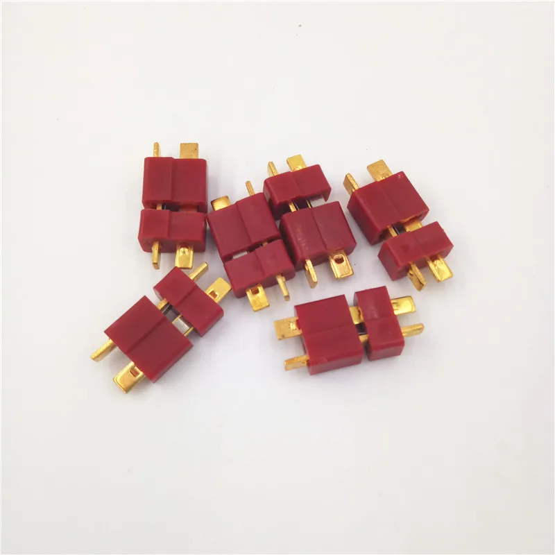 

Tarot 3Pairs 10Pairs Male Female Anti-skid T Connectors Plug Deans Style for RC LiPo Battery Brushless Motor ESC Combos