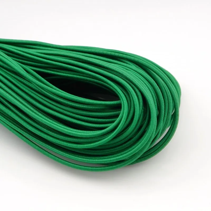 Elastic Bands 10yards 2mm Colorful Round Elastic Rope Round Elastic Band Rubber Band Line home DIY Sewing Accessories
