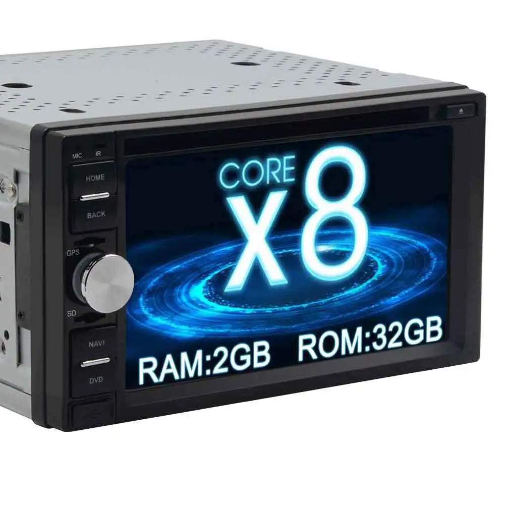 EinCar 8 Core Android 7 1 In Dash Car Stereo 2G RAM 32GB ROM WiFi 4G