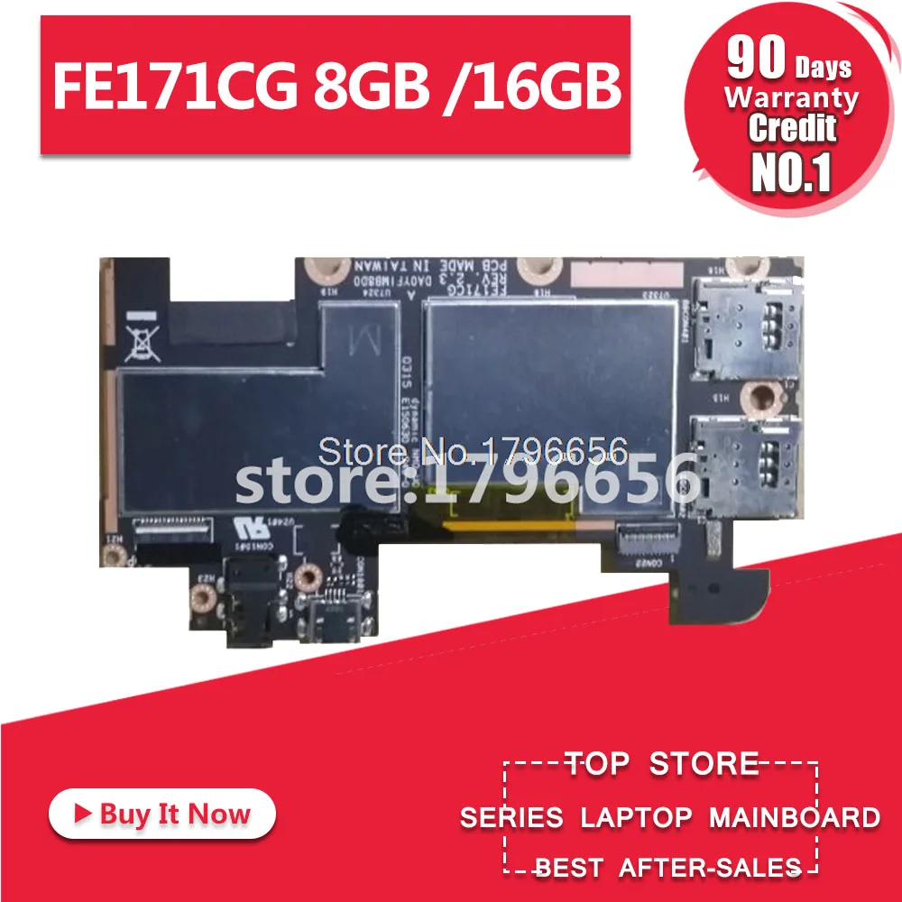 Материнская плата для For Asus Fonepad 7 FE171C FE171CG 8 ГБ/16 ГБ материнская |