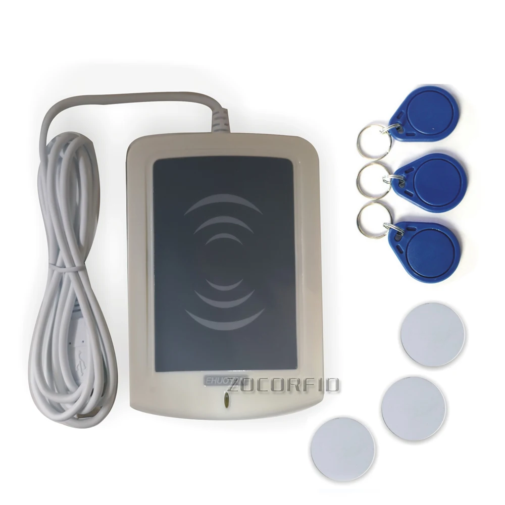 

So easy USB ER302 NFC RFID Smart Card Reader Writer + 5pcs UID Cards and 5pcs UID tags+ SDK + M-ifare Copy Clone Software