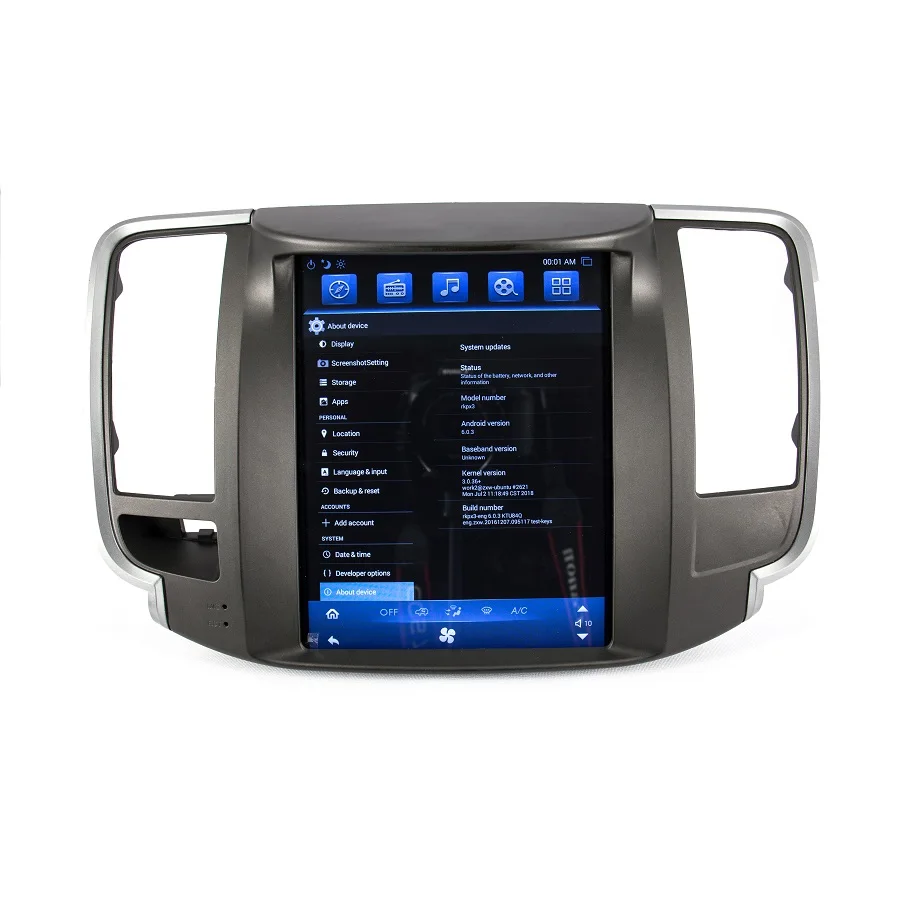 Discount Navirider android 7.1 radio tape recorder 4-Core 32gb ROM tesla vertical screen for Nissan Teana 2008-2011 headunits BT 2