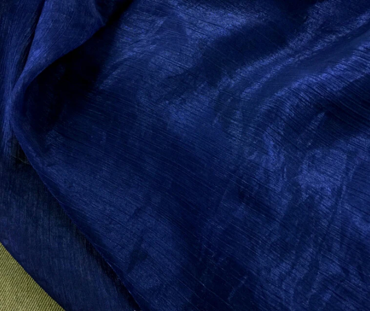 3 Meter 150cm 59 Width Dark Royal Blue Crinkle Shot Silk Chiffon Crepe Fabric Dress Dance Skirts Screen Material Mm50 Crinkle Fabric Chiffon Crepe Fabricfabric Dress Aliexpress