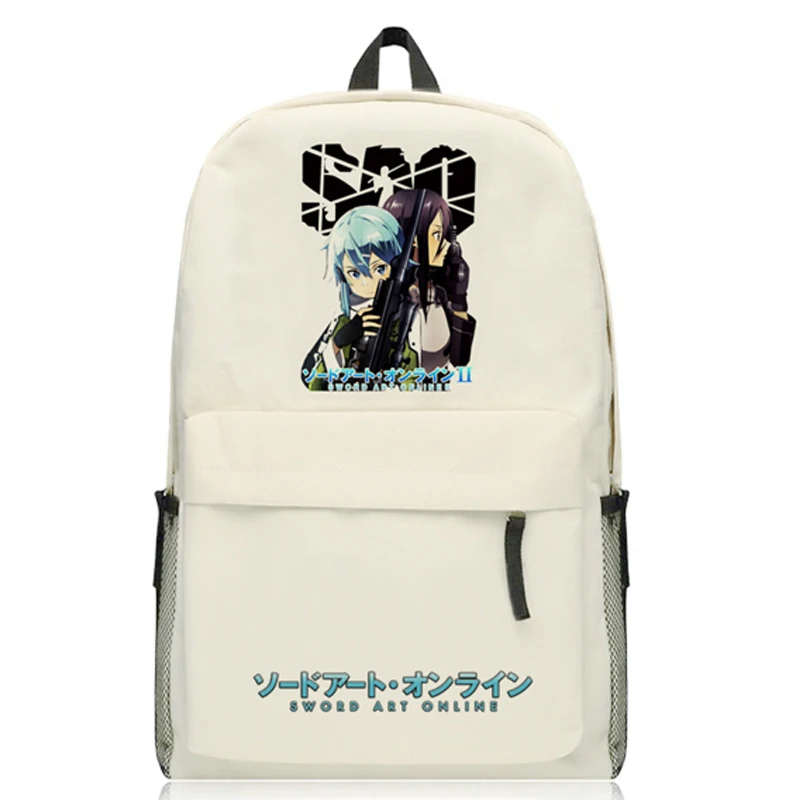 High Quality Sword Art Online Oxford Backpacks for Teenagers SAO Cosplay Schoolbag Book Bag Travel Shoulders Bags Mochila High Quality Sword Art Online Oxford Backpacks for Teenagers SAO Cosplay Schoolbag Book Bag Travel Shoulders Bags Mochila
