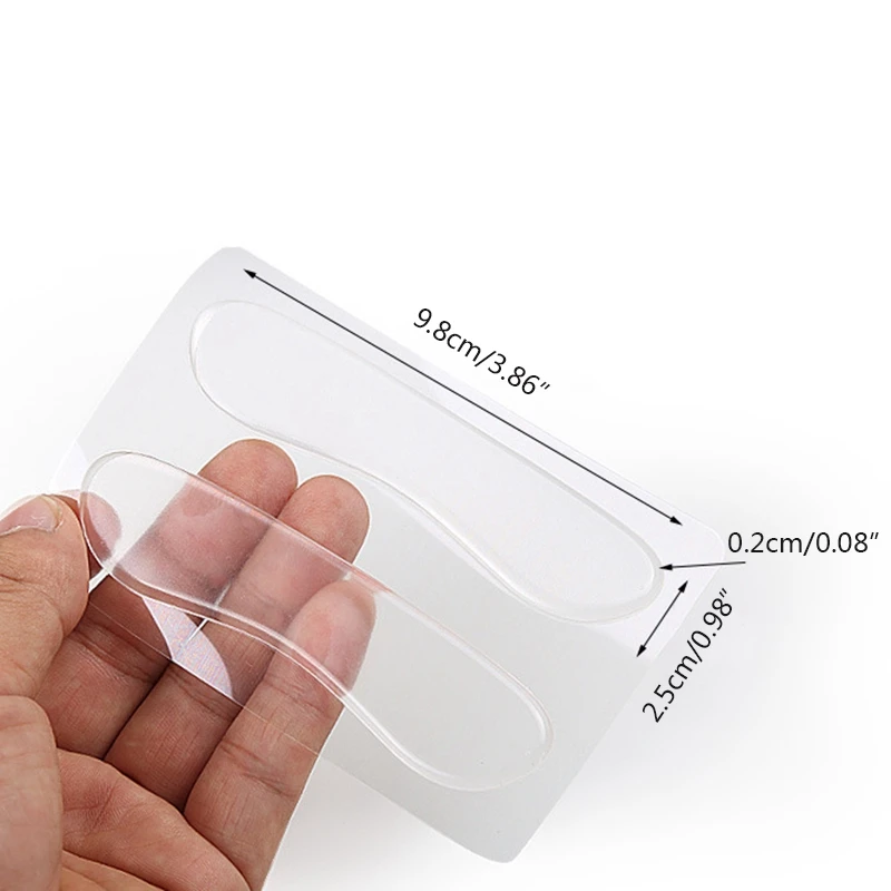 Silicone Gel Pad Shoe Sticker Inserts Anti-skid Foot Pad Heel Cushions For Shoes