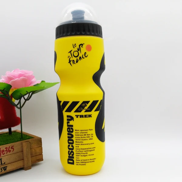 

Portable Water Bottle Outdoor Bike Bicycle Cycling Mountain Plastic 650ML Sports Drink Jug Variable Colors Available 1pcs/lot