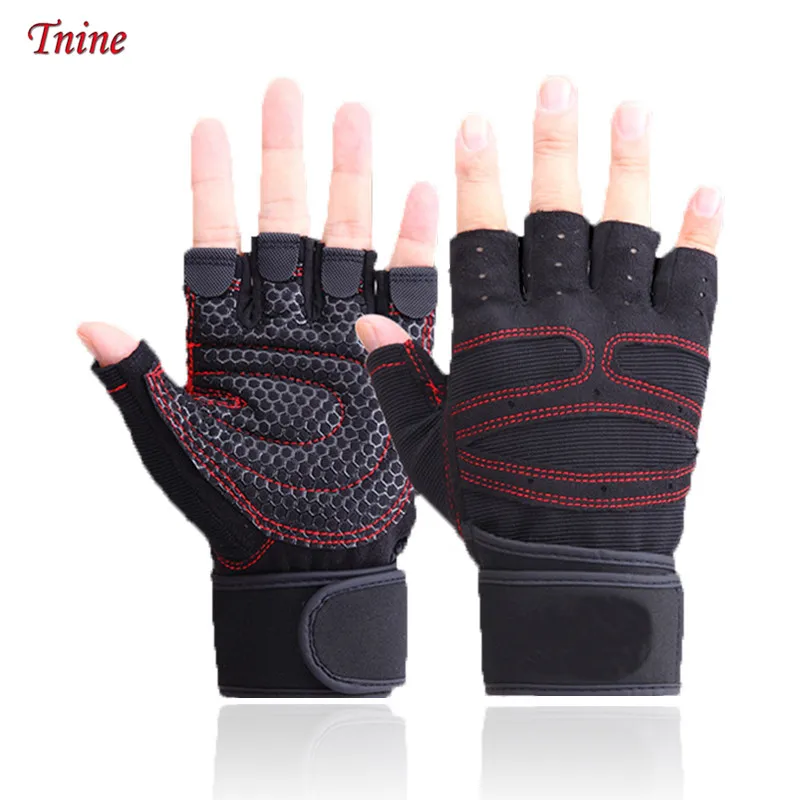 

Body Building Training Fitness Gloves For Men Women Half Finger Workout WeightLifting Gym Exercise Gym Sport Heavyweight Gloves