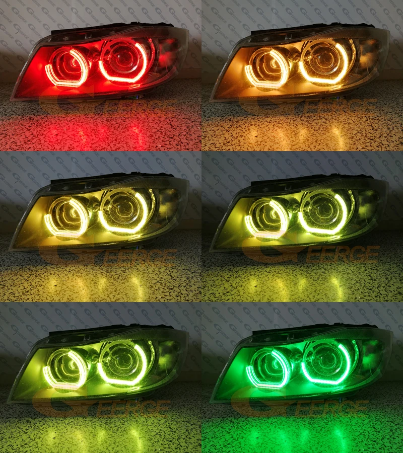  For BMW 3 Series E90 E91 2006 2007 2008 Xenon headlight RF Bluetooth Controller DTM M4 Style Multi- - 32882628070