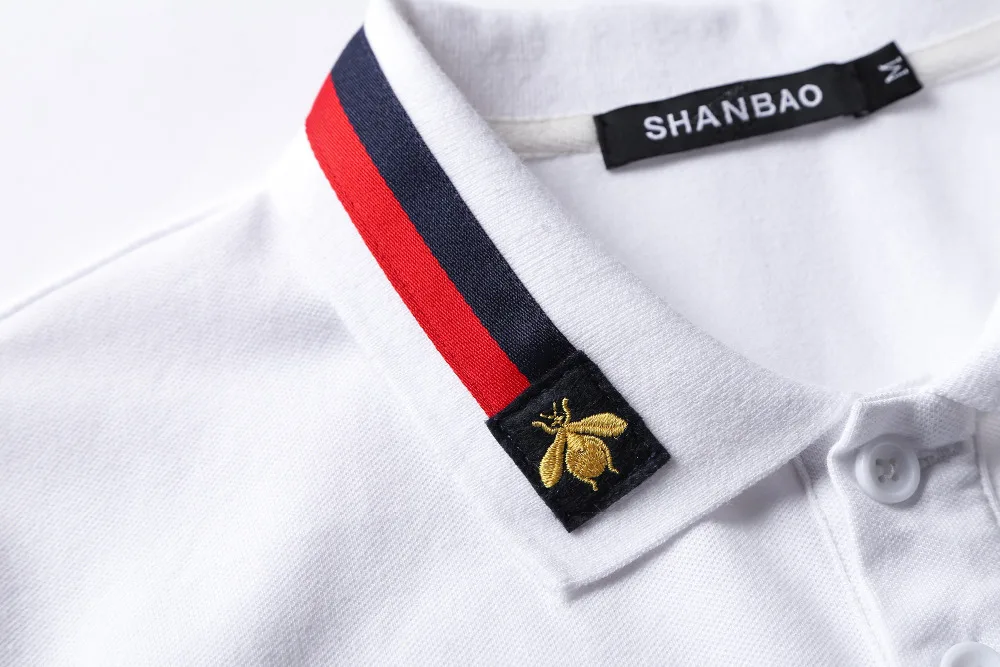 Белые Черные новые английские дизайнерские футболки-поло США для мужчин с коротким рукавом одноцветные дышащие рубашки размера плюс 4XL 5XL 81855