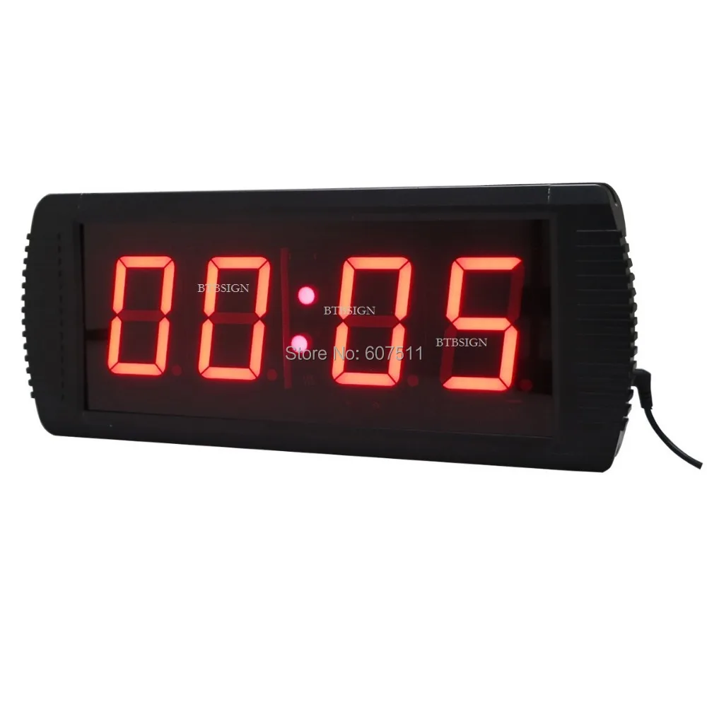 High Quality LED Countdown Wall Clock For Marathon Sport Race Timing Countdown Count Up In