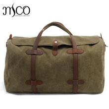 Большие винтажные военные холщовые дорожные сумки-тоут, спортивная сумка для мужчин, большие вместительные сумки на плечо, сумка для багажа, сумка для сна на выходные