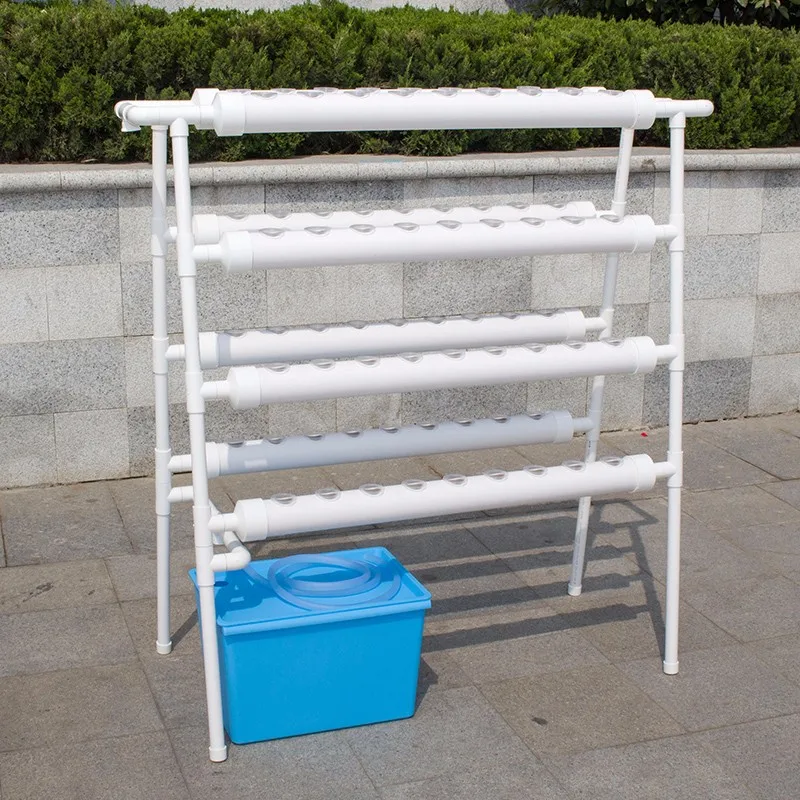 Hydroponics system NFT with 72pcs of net cup. Nutrient Film Technique (NFT) Hydroponics system NFT with 72pcs of net cup. Nutrient Film Technique (NFT)