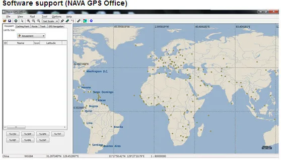 NAVA F60 по всему миру Basemap предварительно загруженный, город деталей, DEM и растровая карта открытый работает Спорт ручной gps