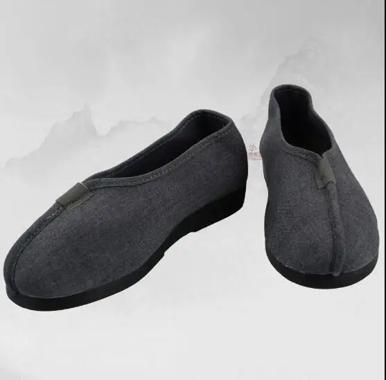Spring Monk shoes Ancient chinese shoes Man Rohan shoes-in