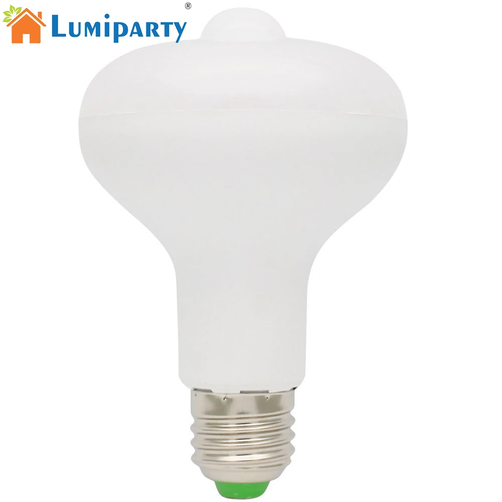 

Lumiparty Energy Saving Motion Activated Light Bulb E27 9W PIR Infrared Motion Sensor Light PIR Bulb Lamp Stairs Night Lights