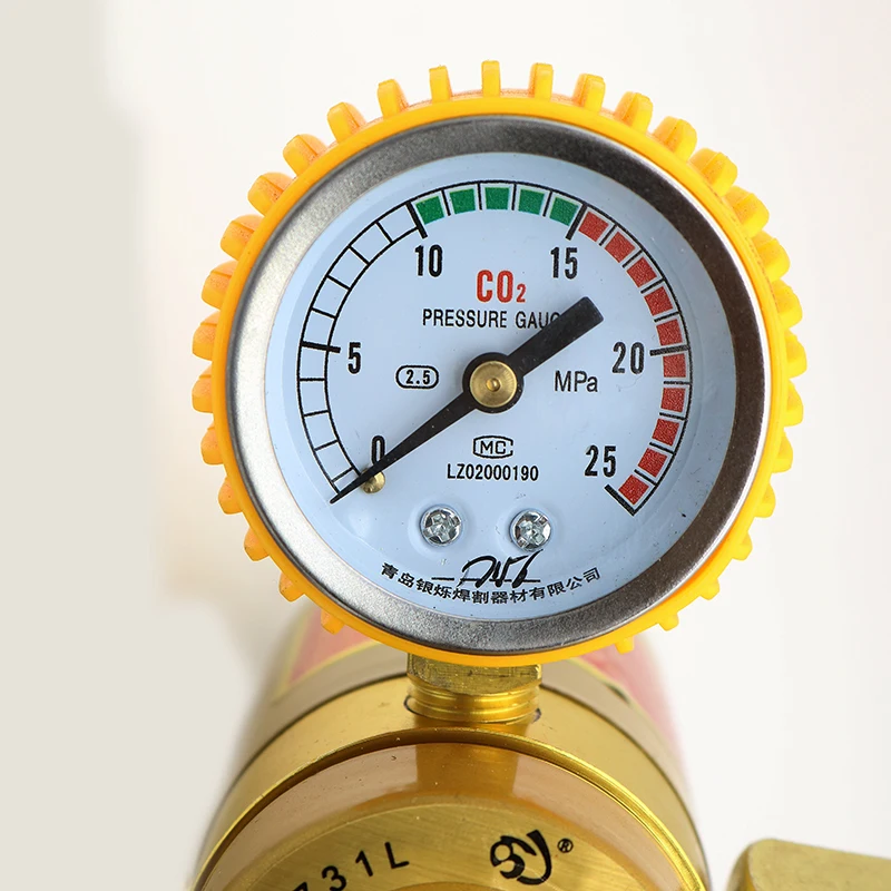 Углекислый манометр CO2 смешанный газовый нагреватель 36V110V220V сварочный аппарат редукционный клапан