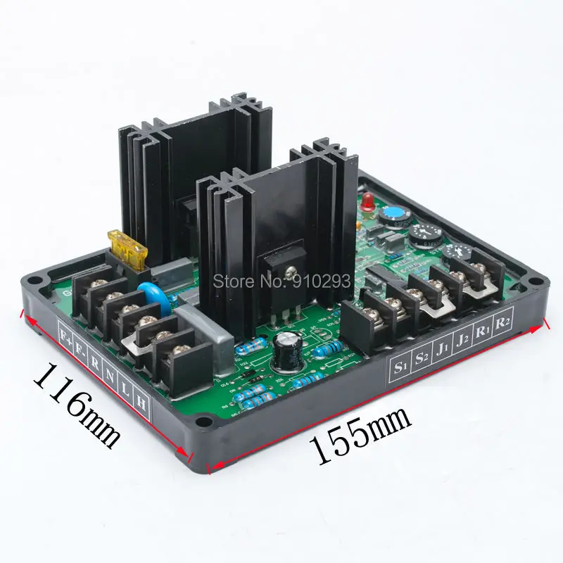 GAVR 20A Universal Generator AVR Automatic Voltage Regulator Module generator gavr 15a universal brushless generator avr 15a voltage stabilizer automatic voltage regulator module fast shipping
