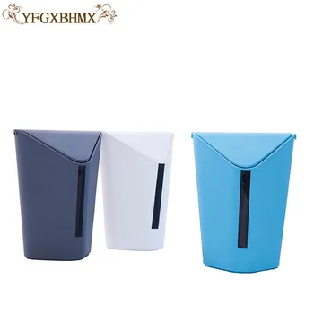 

YFGXBHMX Mini Desktop Trash Desktop Clean Bucket Creative Small Table Organizer Storage Box Fashion Office Small Trash