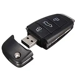 Тип ключа автомобиля USB2.0 флэш-диск U черный