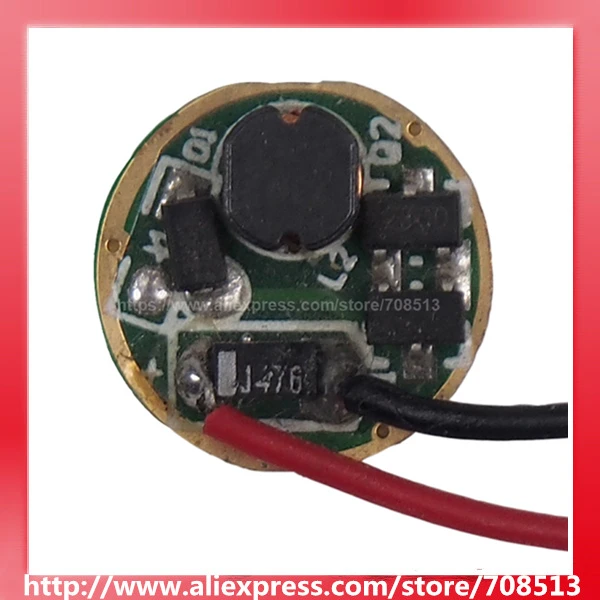 

Nanjg 102 0.9V - 1.5V 550mA 1-Mode Boost Driver Circuit Board