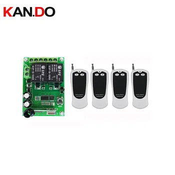 

DC24V 2CH 500m Long Range RF Wireless Remote Control Relay Switch Security System tubular motor garage door shutters/ lamp