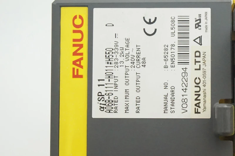 FANUC SERVO spindle DRIVE AMPLIFIER MODULE for A06B-6111-H011 Alpha iSP 11 FANUC SERVO spindle DRIVE AMPLIFIER MODULE for A06B-6111-H011 Alpha iSP 11