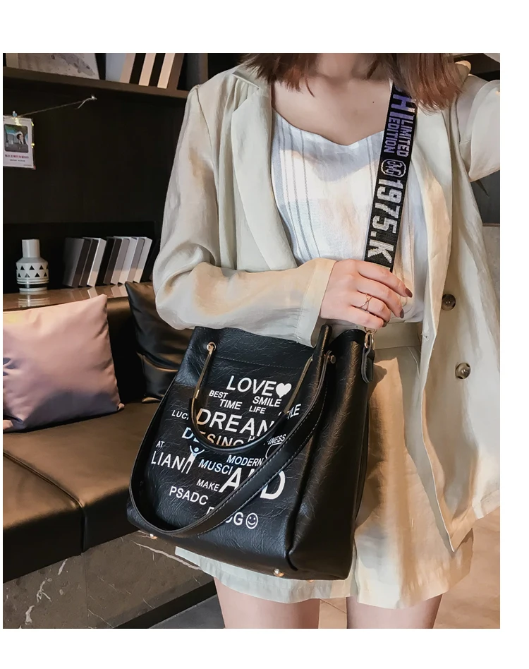 Bolsa feminina de grande capacidade bolsa de