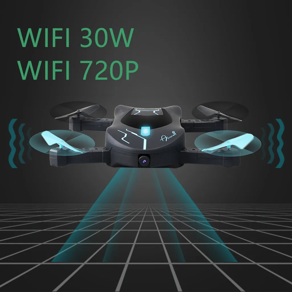 XT-3 складной Радиоуправляемый Дрон HD камера Мини WIFI Карманный селфи helicoptero de controle
