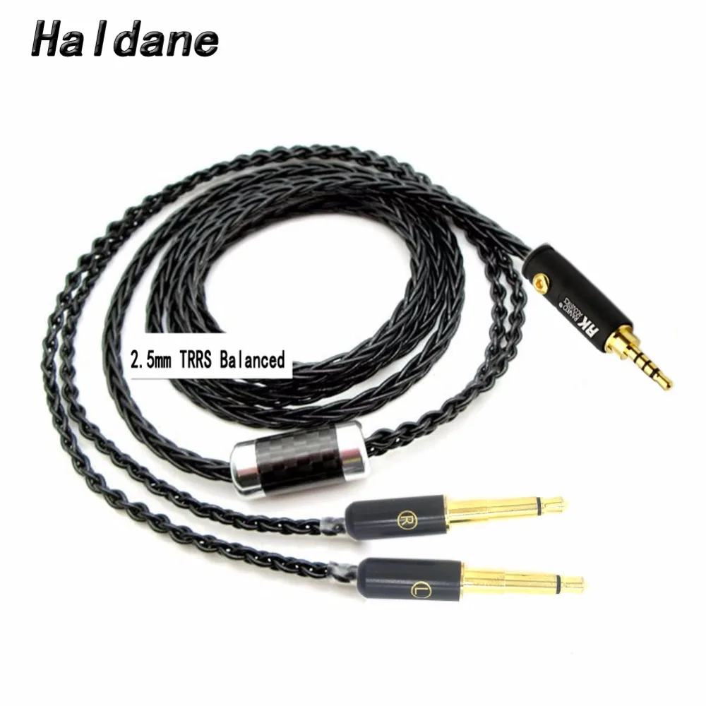 Haldane 8 Cores 2.5/4.4mm Balanced Upgrade Cable For Meze 99