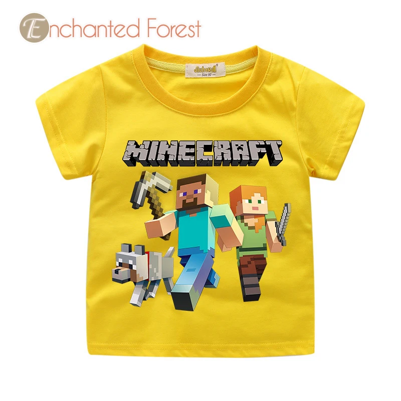 

Children's T-shirt summer cartoon 3D printing cartoon anime T-shirt baby cotton short-sleeved round neck children's shirt