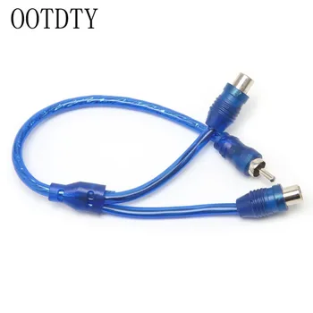 

Car MP3 Audio RCA 1 Male to 2 Female Y Splitter Cable Adapter Cord