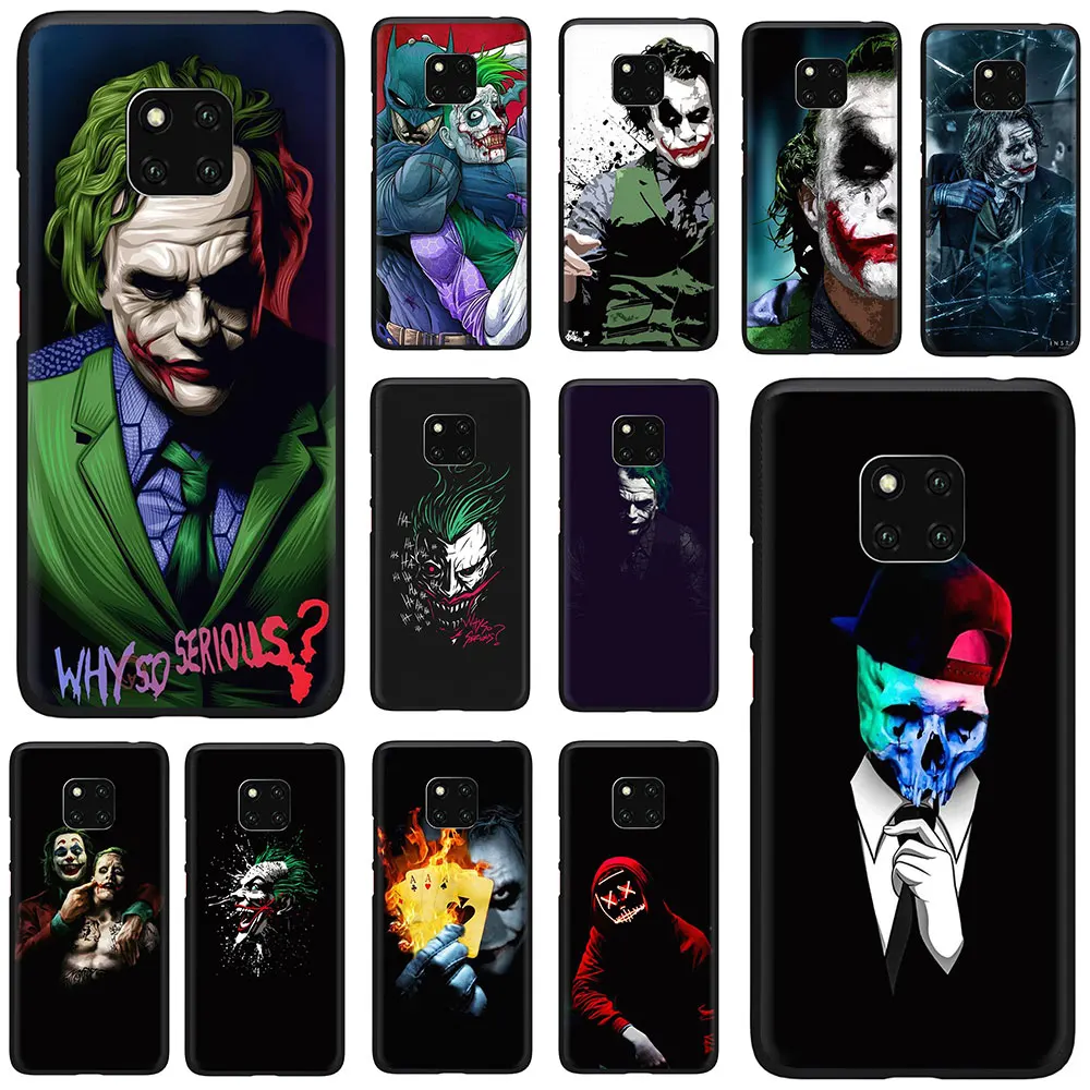 

Batman Dark Knight Joker Karta soft TPU Phone Case for Huawei P30 Mate 10 20 30 Lite Pro P8 9 10 20 2015 2016 2017