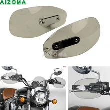 Fumaça Escudo Protetor Motocicletas Handguards Mão Mão À Prova de Vento Deflector 8/GZ150 XV1900 Vulcan 1900 Criusers 10mm Para Harley